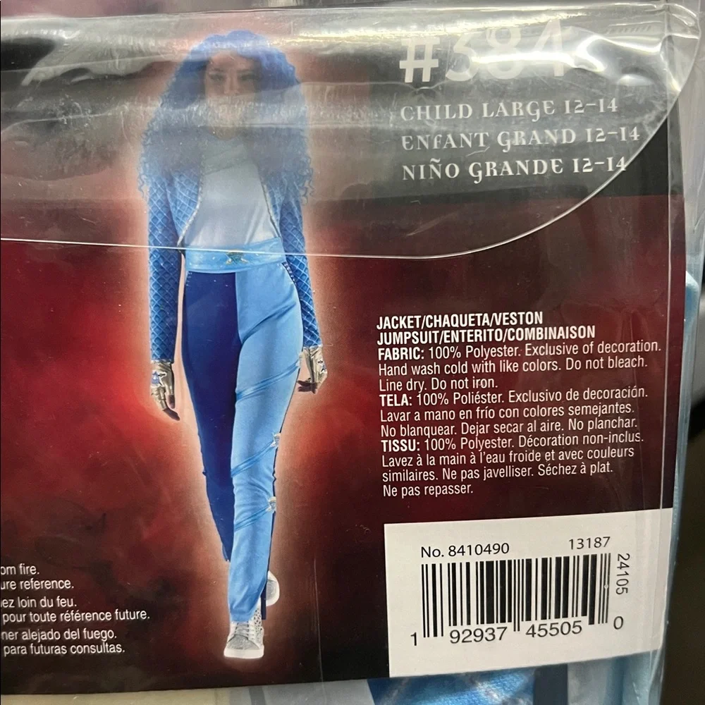 Disney Descendants Chloe girls Costume NEW L 12-14